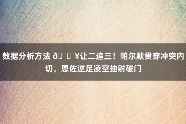 数据分析方法 💥让二追三！帕尔默贯穿冲突内切，恩佐逆足凌空抽射破门